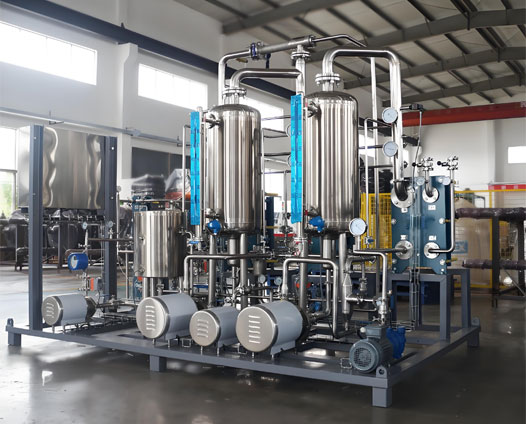 出口俄罗斯撬装式MVR蒸发器设备｜百惠浦工厂预制·极寒适配·快速安装，EAC认证**  